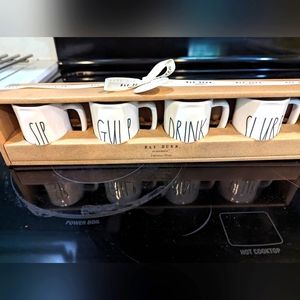 NIB rae Dunn espresso cups set